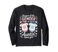 Il Custode della Zia di Genere Ti AMA la Zia Annuncio del Bambino Maglia a Manica