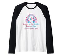 Il Custode della Zia di Genere Ti AMA Zia Annuncio Bambino Maglia con Maniche Raglan