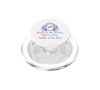 Il custode della zia di genere ti ama zia annuncio bambino PopSockets PopGrip per MagSafe