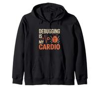 Il debug è My Cardio Data Scientist Felpa con Cappuccio
