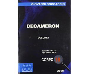 Il Decameron. [Ed. per Ipovedenti] - [Marcovalerio]