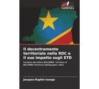 Il decentramento territoriale nella RDC e il suo impatto sugli ETD: Contesto del settore BOLOMBA, Territorio di BOLOMBA (Provincia dell'Equateur, RDC)