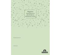 Il Delfino - Rif. 53939D - Cartone da 40 registri organizzazione della sicurezza in istituto scolastico, dimensioni 29,7 x 21 cm, formato A4-36 pagine, copertina morbida verde