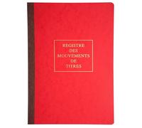 Il Delfino - Rif. 90120D - Confezione da 5 punture, dimensioni 29,7 x 21 cm, formato A4, registro dei movimenti dei titoli 40 pagine, copertina morbida, colori giallo, blu, rosso, verde