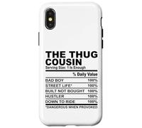 Il delinquente cugino divertente cugini uomini donne riunione di famiglia Custodia per iPhone X/XS