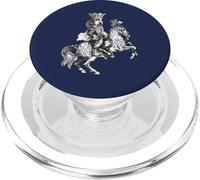 Il demone alchimista sotto le spoglie di un giovane soldato PopSockets PopGrip per MagSafe