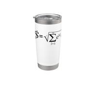 Il denaro è la radice di tutti i cattivi formula matematica Bicchiere termico in acciaio inox doppia parete