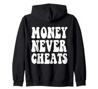 Il Denaro Non tradisce mai Denaro Divertente mai Trucchi Felpa con Cappuccio