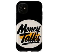 Il denaro parla in colori freddi per gli amanti del denaro Custodia per iPhone 11