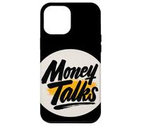 Il denaro parla in colori freddi per gli amanti del denaro Custodia per iPhone 12 Pro Max