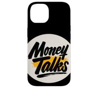 Il denaro parla in colori freddi per gli amanti del denaro Custodia per iPhone 14