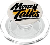 Il denaro parla in colori freddi per gli amanti del denaro PopSockets PopGrip per MagSafe