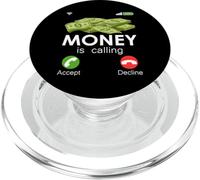 Il denaro sta chiamando (Acccept/Decline) Cash Guadagna denaro PopSockets PopGrip per MagSafe