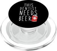 Il dentista ha bisogno di un'odontoiatria della birra Igienista dentale PopSockets PopGrip per MagSafe