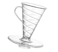 Il design degli interni a spirale del filtro del caffè ottimizza il processo di fermentazione per esperti principianti Gusto tazza filtro da caffè