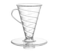 Il design degli interni a spirale del filtro del caffè ottimizza il processo di infusione per esperti principianti