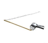 Il design della maniglia a leva del serbatoio del WC a montaggio frontale si adatta alla maggior parte dei WC standard, progettato pensando alla facilità d'uso, consentendo un facile utilizzo