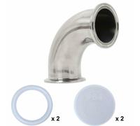 Il design elegante dei nostri feruli sanitari da 2 pollici garantisce un'efficac