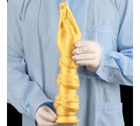 Il Design Enorme Color Oro è Impermeabile e Facile da Usare,Gold-L