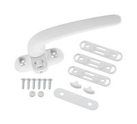 Il design funzionale delle maniglie dell'anta in alluminio garantisce la tranqui