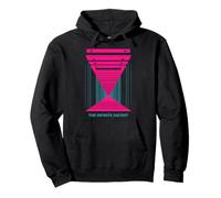 Il Design Infinite Ascent Neon Synthwave Felpa con Cappuccio