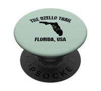 Il design invecchiato Ozello Trail Florida USA PopSockets PopGrip Adesivo