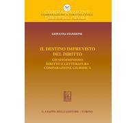 Il Destino Imprevisto Del Diritto. Giusfemminismo. Diritto E Letteratura. Compar