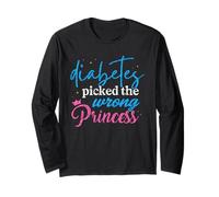 Il Diabete Ha Scelto La Principessa Sbagliata Tipo Diabete Maglia a Manica