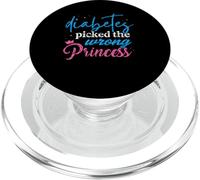 Il Diabete Ha Scelto La Principessa Sbagliata Tipo Diabete PopSockets PopGrip per MagSafe