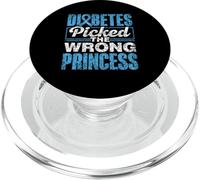 Il Diabete Ha Scelto La Principessa Sbagliata Tipo Diabete PopSockets PopGrip per MagSafe