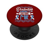 Il diabete non mi definirà PopSockets PopGrip Adesivo