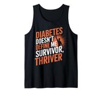 Il diabete non mi definisce Survivor Thriver Canotta