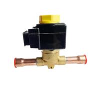 Il diaframma normalmente chiuso della svasatura e della saldatura di Ac220v 380v parte l'elettrovalvola a solenoide for l'unità di condensazione