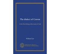 Il dialetto di Craven (v.1): nel West-Riding della contea di York