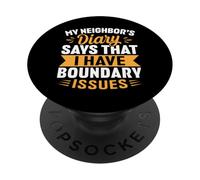 Il diario dei miei vicini dice che ho problemi di confine PopSockets PopGrip Adesivo