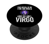 Il diavolo è nei dettagli e così sono la Vergine PopSockets PopGrip Adesivo