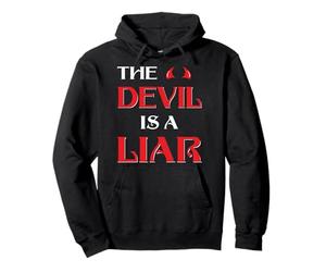 Il Diavolo è Un bugiardo #2 Felpa con Cappuccio