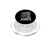 Il diavolo mi ha visto a testa bassa e ha pensato di aver vinto Amen PopSockets PopGrip per MagSafe