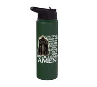 Il diavolo mi vide con la testa abbassata e pensò di aver vinto Stainless Steel Insulated Water Bottle