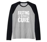 Il digiuno è la Cura Maglia con Maniche Raglan