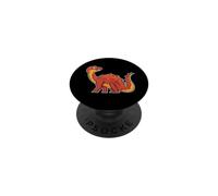 Il dinosauro è spaventato dai meteoriti PopSockets PopGrip Adesivo