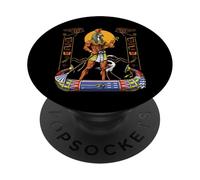 Il dio Egizio Ra Egitto Mitologia Geroglifici l'occhio Horus PopSockets PopGrip Adesivo