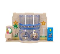 Super Mario Galaxy Movie - Set Diorama Gateway Galaxy con Principessa Peach da 4 cm e personaggio esclusivo Captain Toad