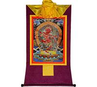 Il dipinto tibetano Don Carver Kurukullā Arazzo Thangka tibetanoDecor Broccato Thangka buddista fatto a mano for la meditazione dell'arredamento della casa (Colore: Blu, Taglia: M) (Colore: Blu, Tagli