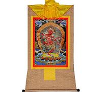 Il dipinto tibetano Don Carver Kurukullā Arazzo Thangka tibetanoDecor Broccato Thangka buddista fatto a mano for la meditazione dell'arredamento della casa (Colore: Blu, Taglia: M) (Colore: Blu, Tagli