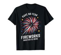 Il direttore dei fuochi d'artificio non ha paura che il maestro dei fuo Maglietta