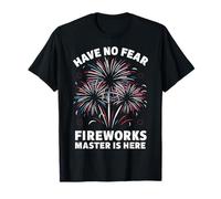 Il direttore dei fuochi d'artificio non ha paura che il maestro dei fuo Maglietta