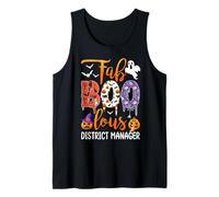 Il Direttore del Distretto di Fab Boo Lous, Boo Ghost Pumpkin, Halloween Canotta