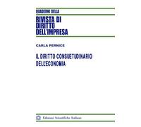 Il diritto consuetudinario dell'economia