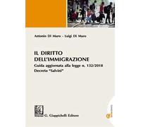 Il diritto dell'immigrazione. Guida aggiornata alla Legge n. 132/2018 Decreto «Salvini». Con e-book